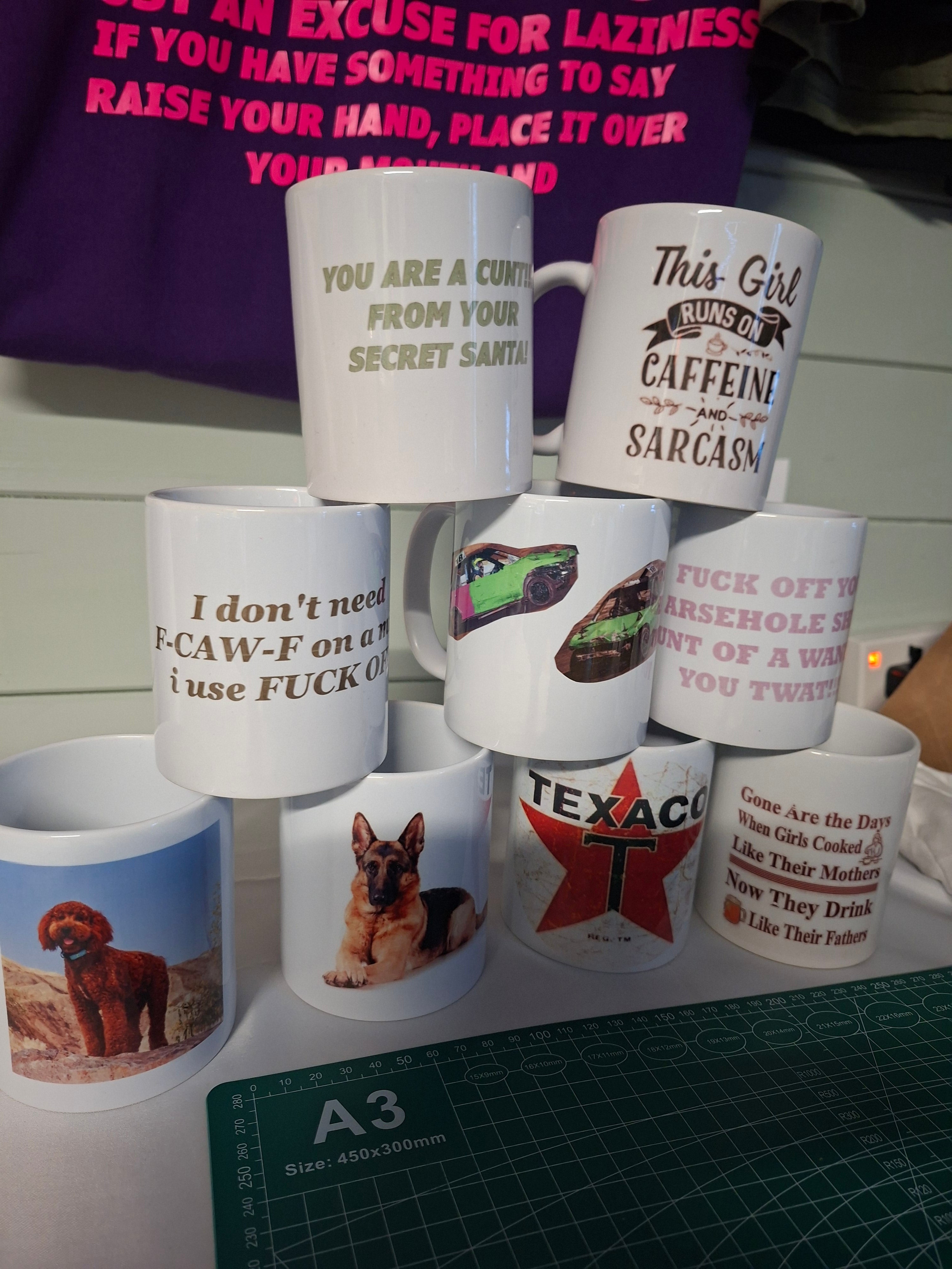customised mugs