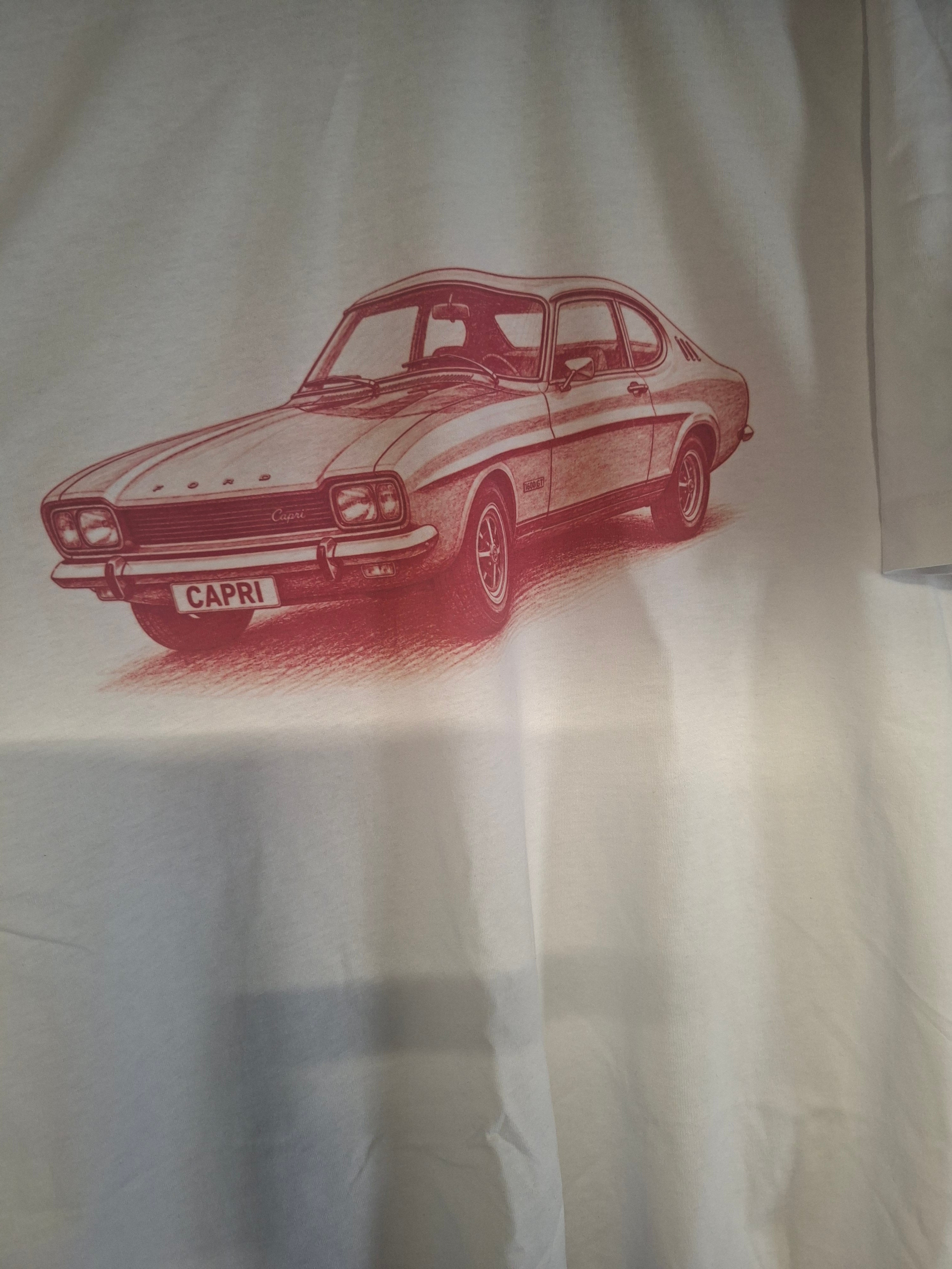 T SHIRT, WITH CLASSIC MK1 CAPRI