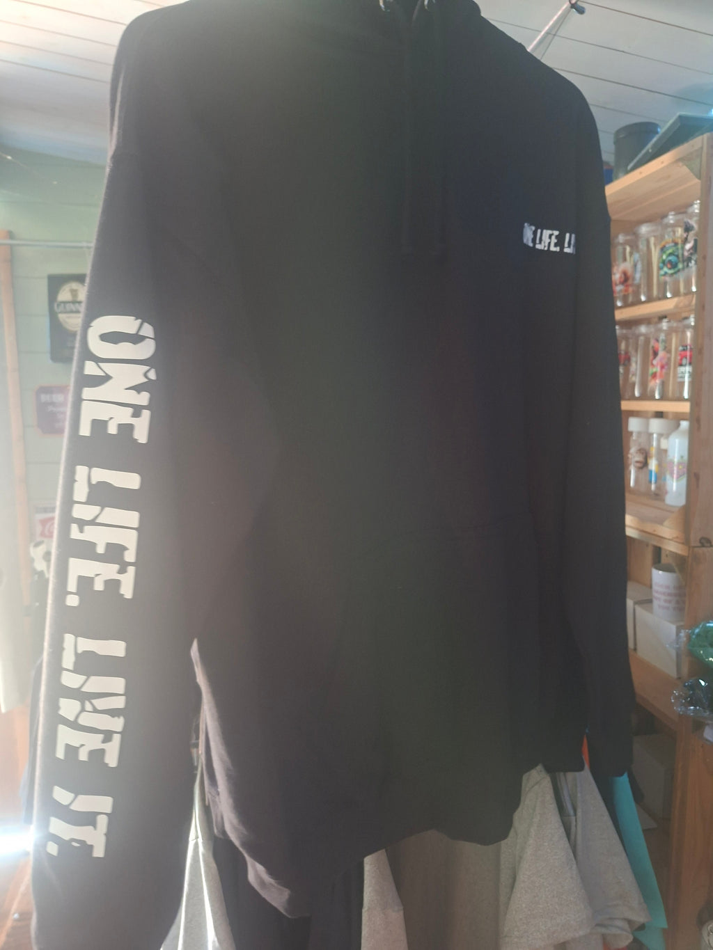 one life live it hoodie!!